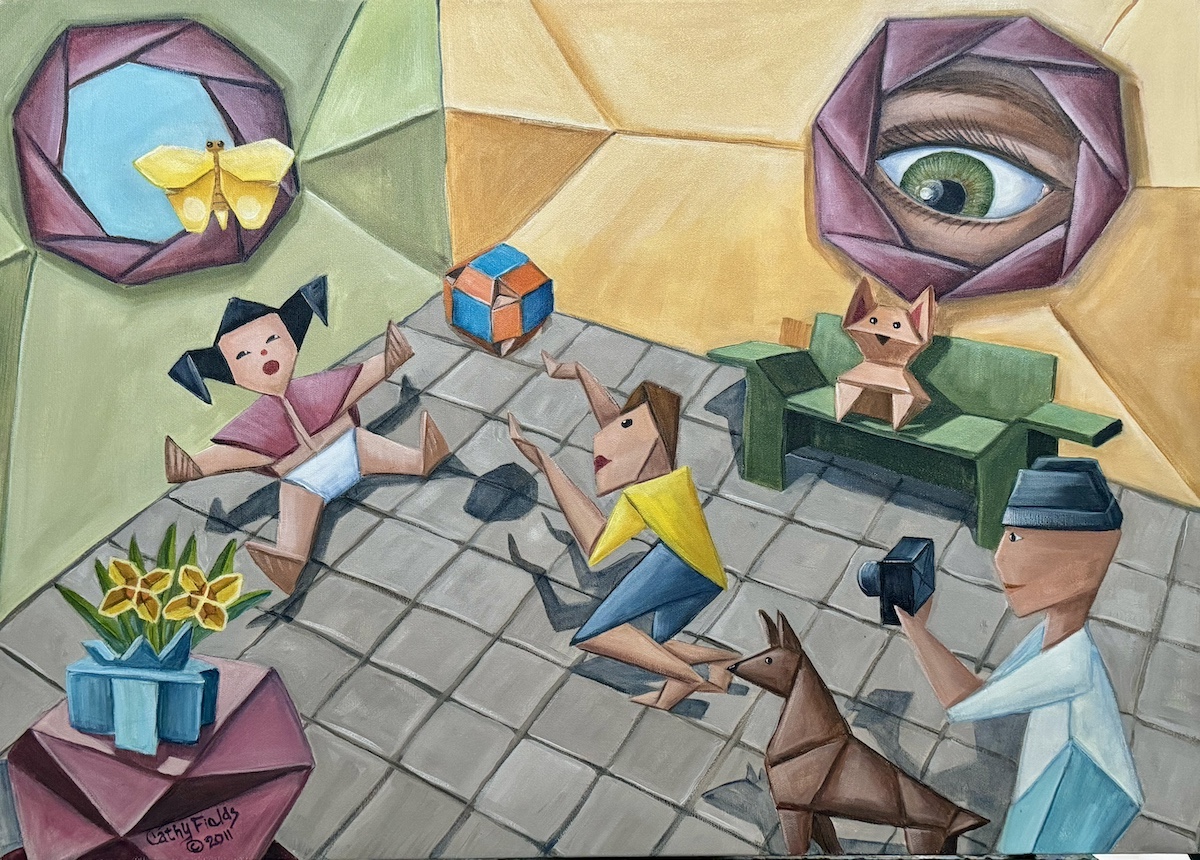 Picture of artwork - Oragami World